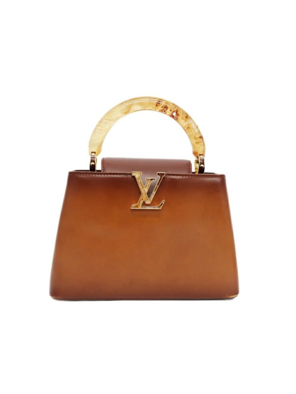 Louis Vuitton Heaven LV Capucines BB 2-Way Shoulder Bag Tortoiseshell Brown